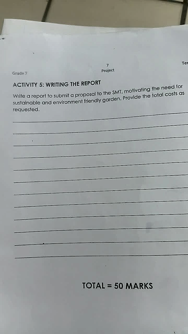 Homework photo