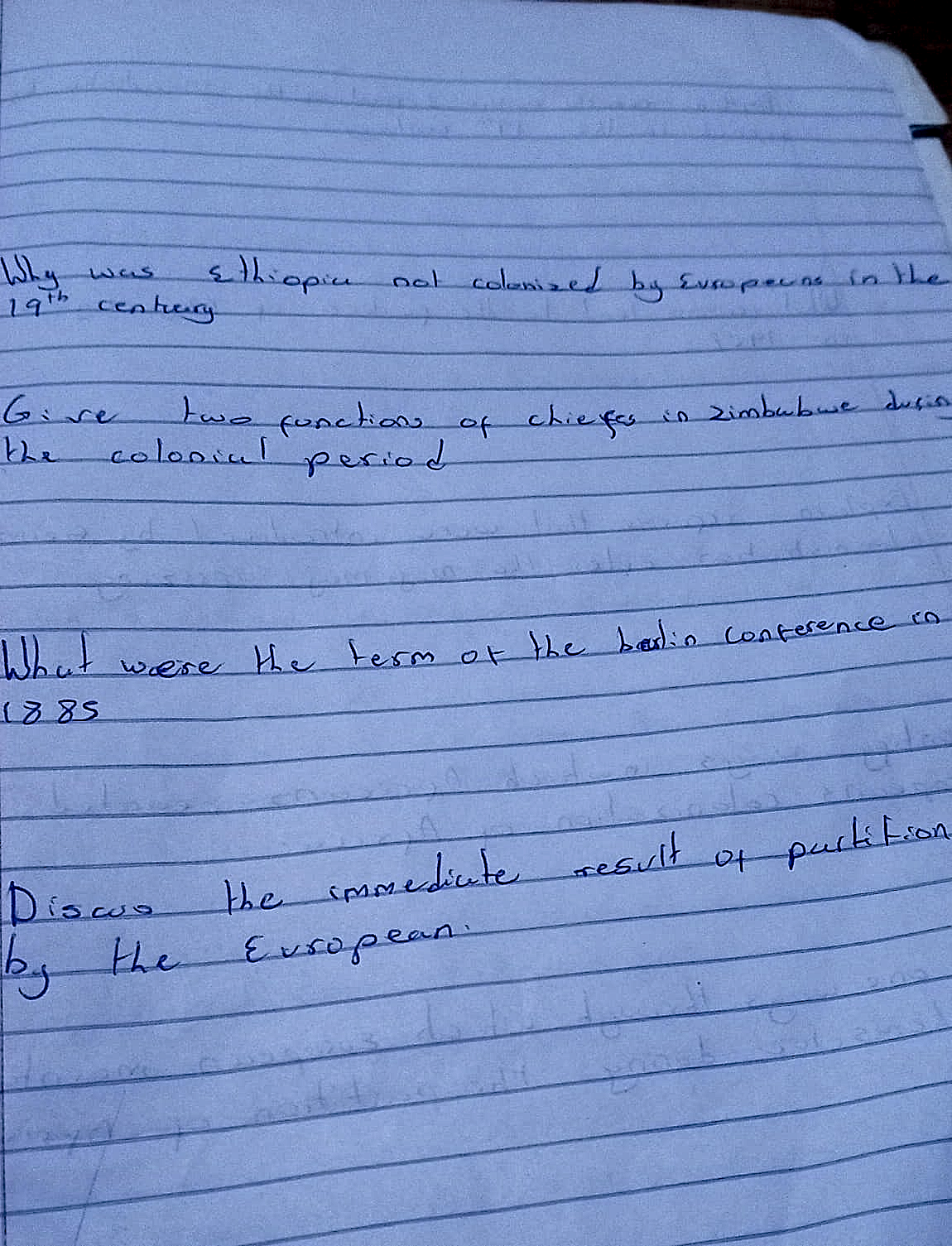Homework photo