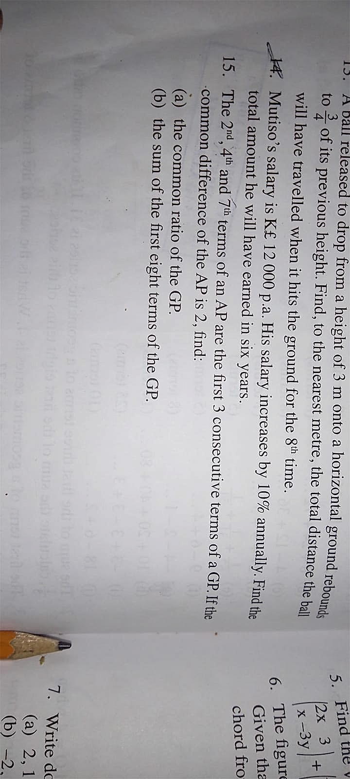 Homework photo