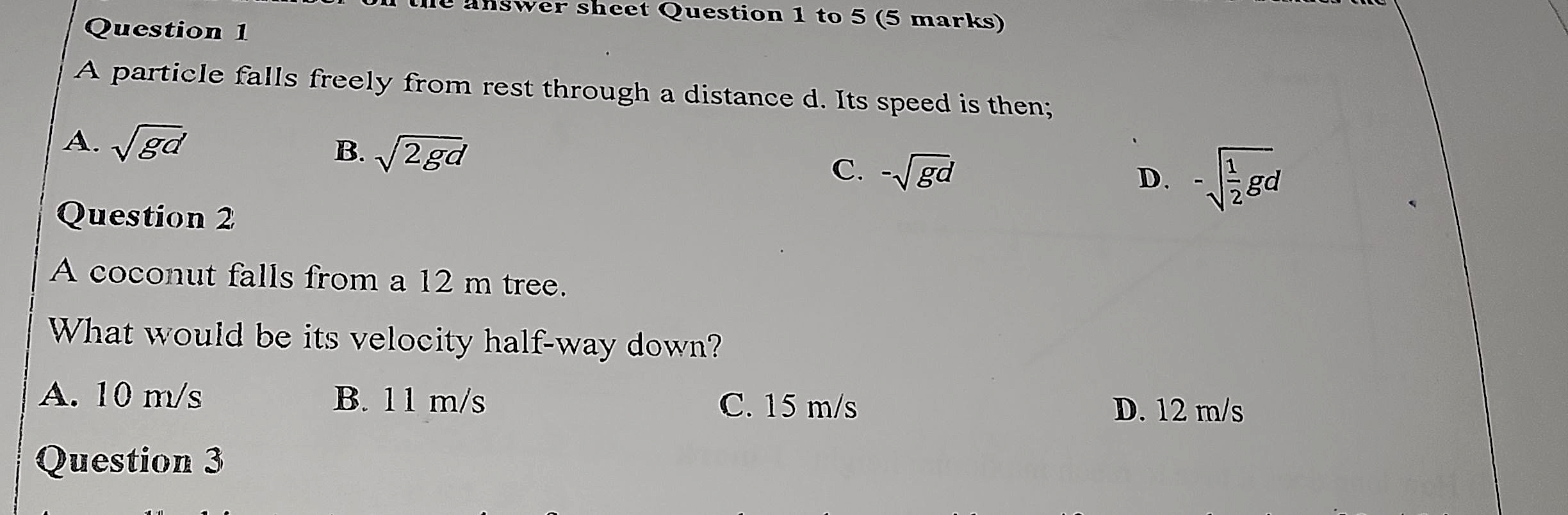 Homework photo