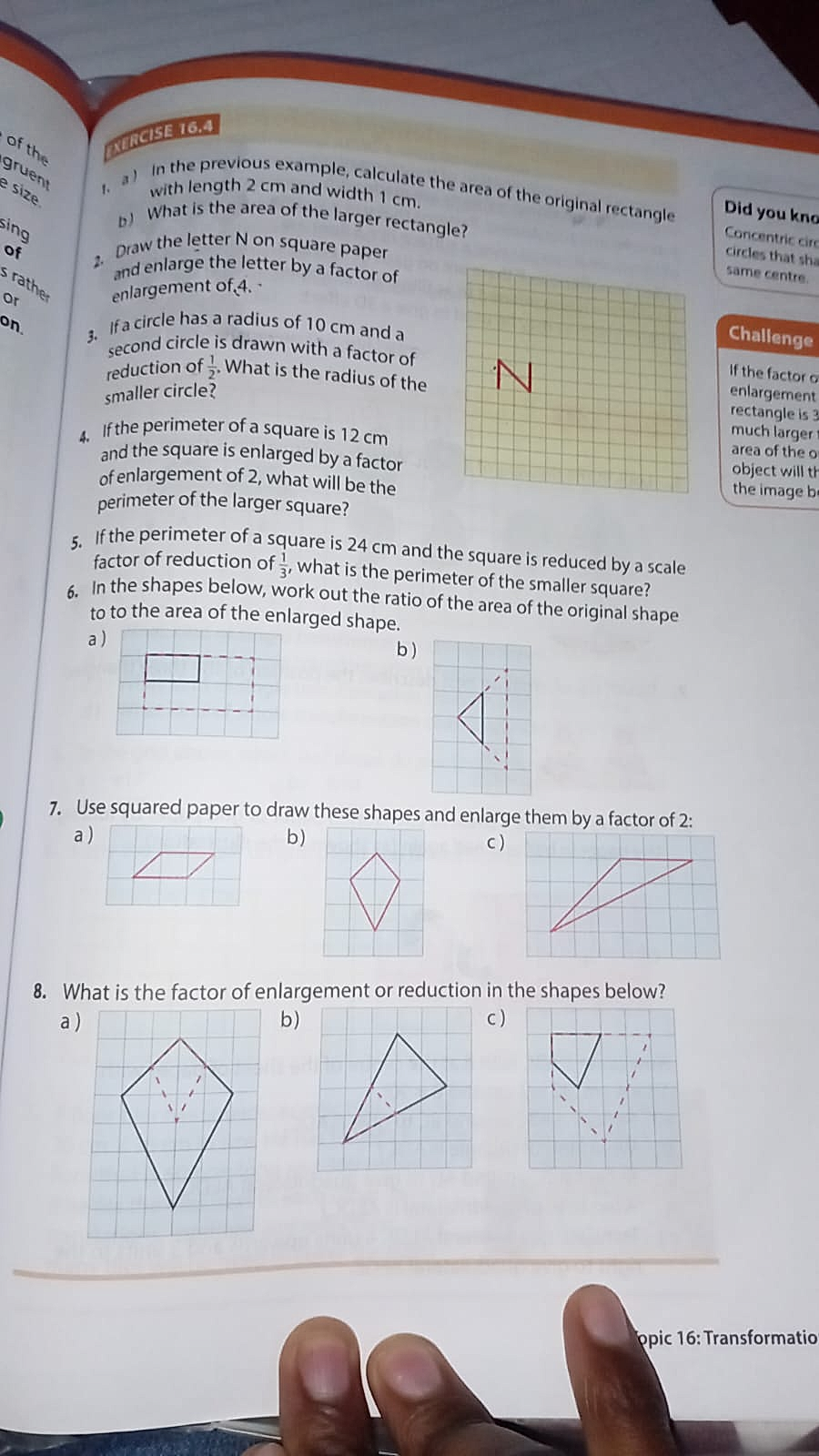 Homework photo