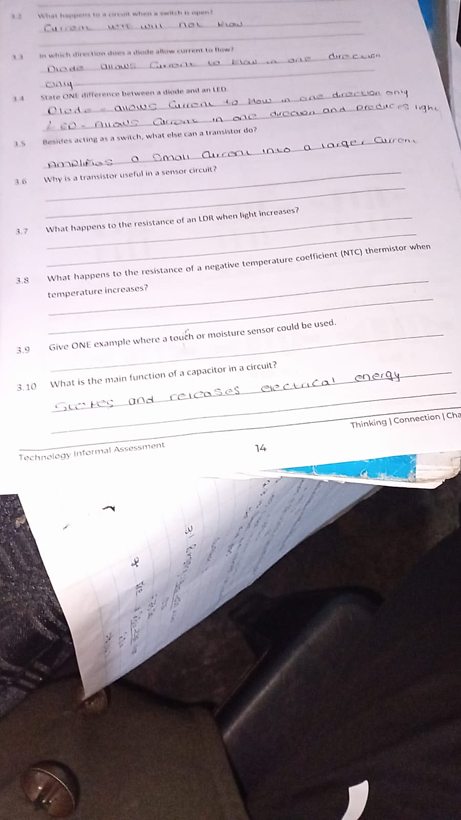 Homework photo