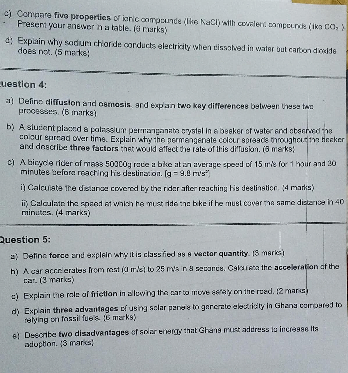Homework photo