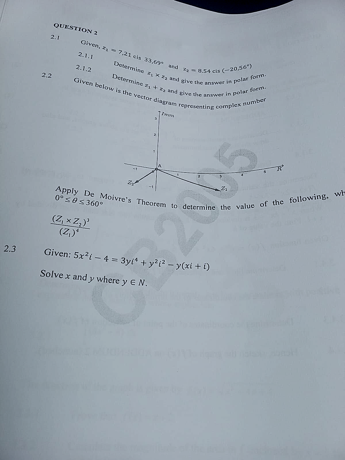 Homework photo