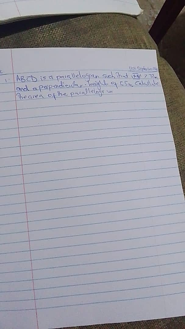 Homework photo