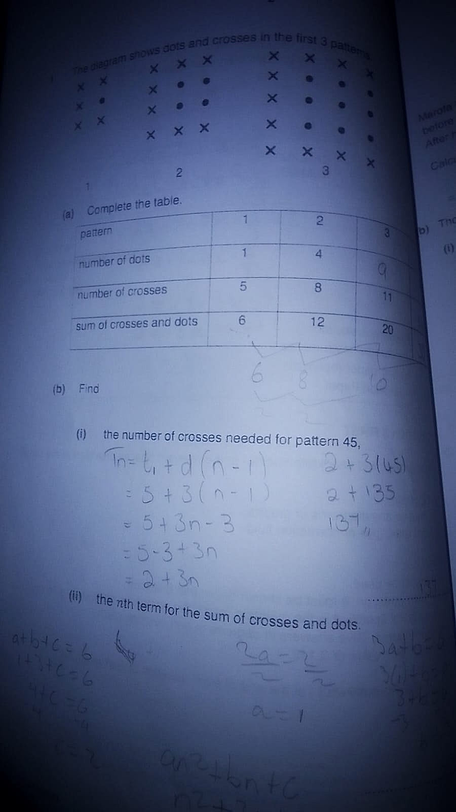 Homework photo