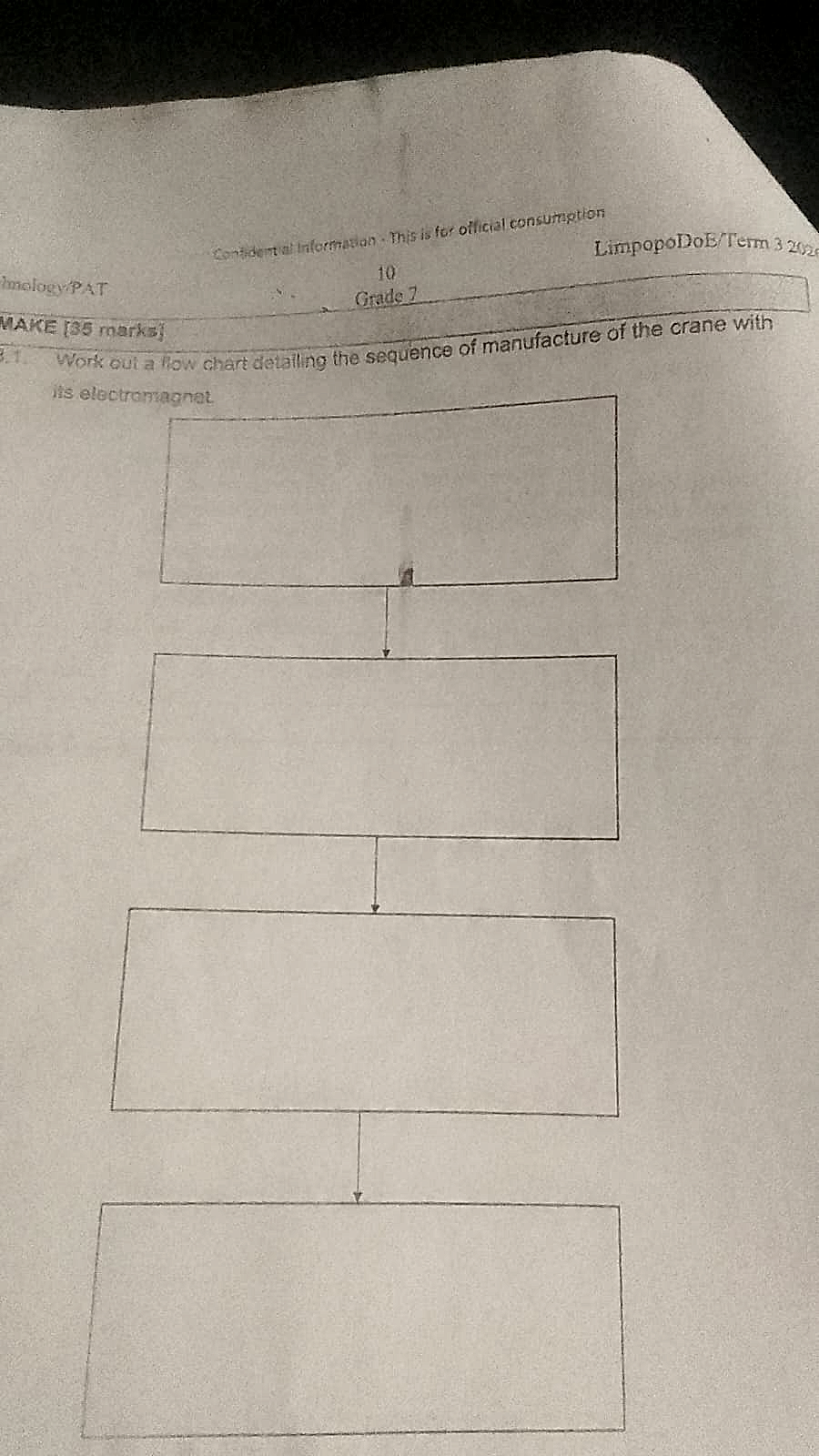 Homework photo