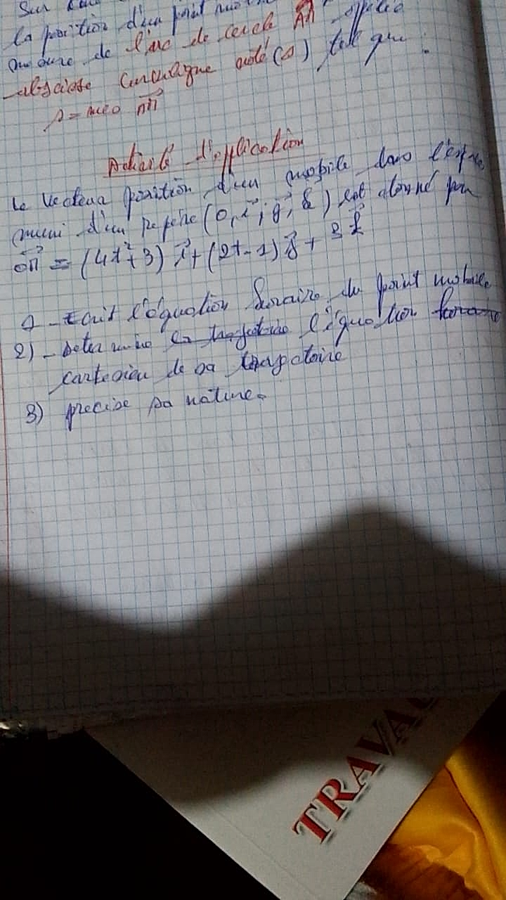 Homework photo