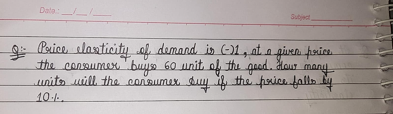 Homework photo
