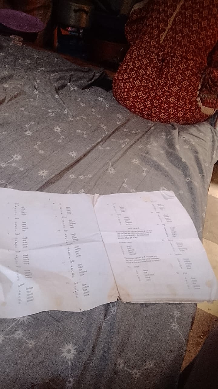 Homework photo